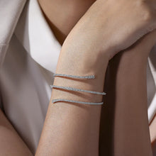 Load image into Gallery viewer, 14k White Gold Diamond Bracelet
