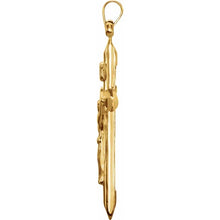 Load image into Gallery viewer, 14k Yellow Gold Crucifix Pendant
