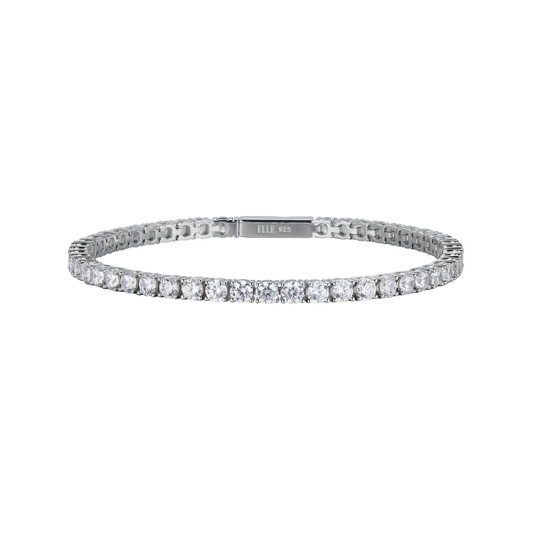 Sterling Silver CZ Bracelet