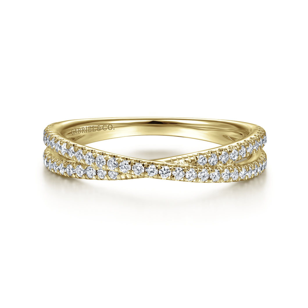 14k Yellow Gold Diamond Ring