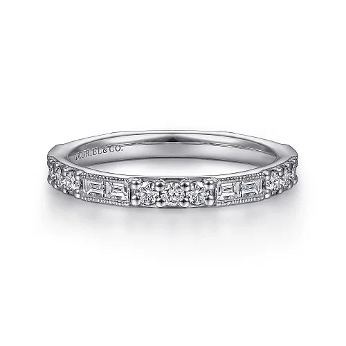 14k White Gold Diamond Ring