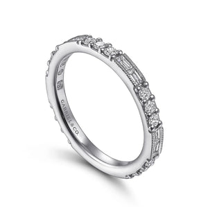 14k White Gold Diamond Ring