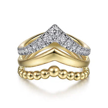 Load image into Gallery viewer, 14k Yellow Diamond Ring
