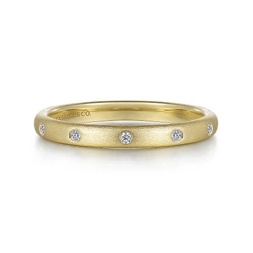 14k Yellow Gold Diamond Ring