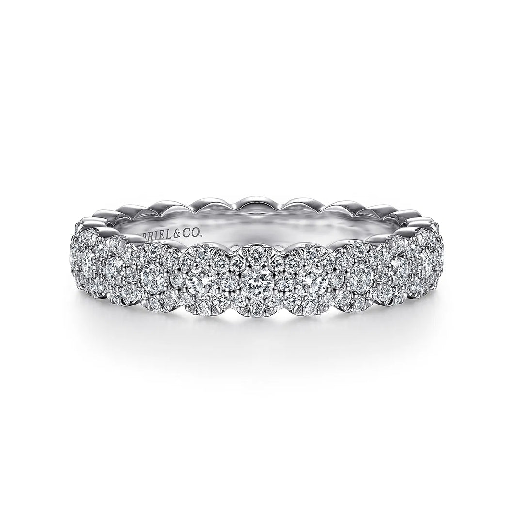 14k White Gold Diamond Ring