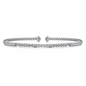 14k White Gold Diamond Bracelet