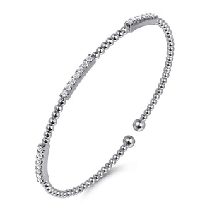 14k White Gold Diamond Bracelet