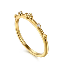 Load image into Gallery viewer, 14k Yellow Gold Diamond Ring
