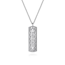 Load image into Gallery viewer, Sterling Silver Diamond Necklace
