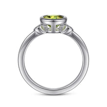Load image into Gallery viewer, Sterling Silver Peridot Ring
