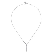 Load image into Gallery viewer, 14k White Gold Diamond Necklace
