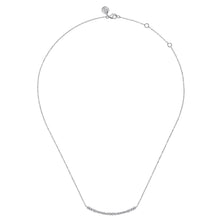 Load image into Gallery viewer, 14k White Gold Diamond Necklace
