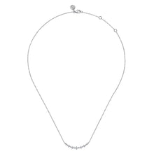 Load image into Gallery viewer, 14k White Gold Diamond Necklace
