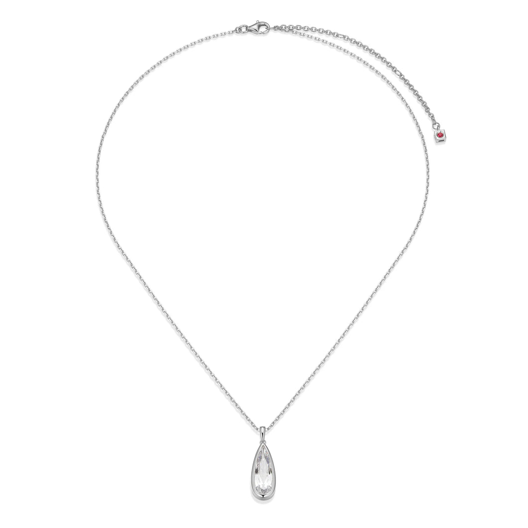 Sterling Silver CZ Necklace