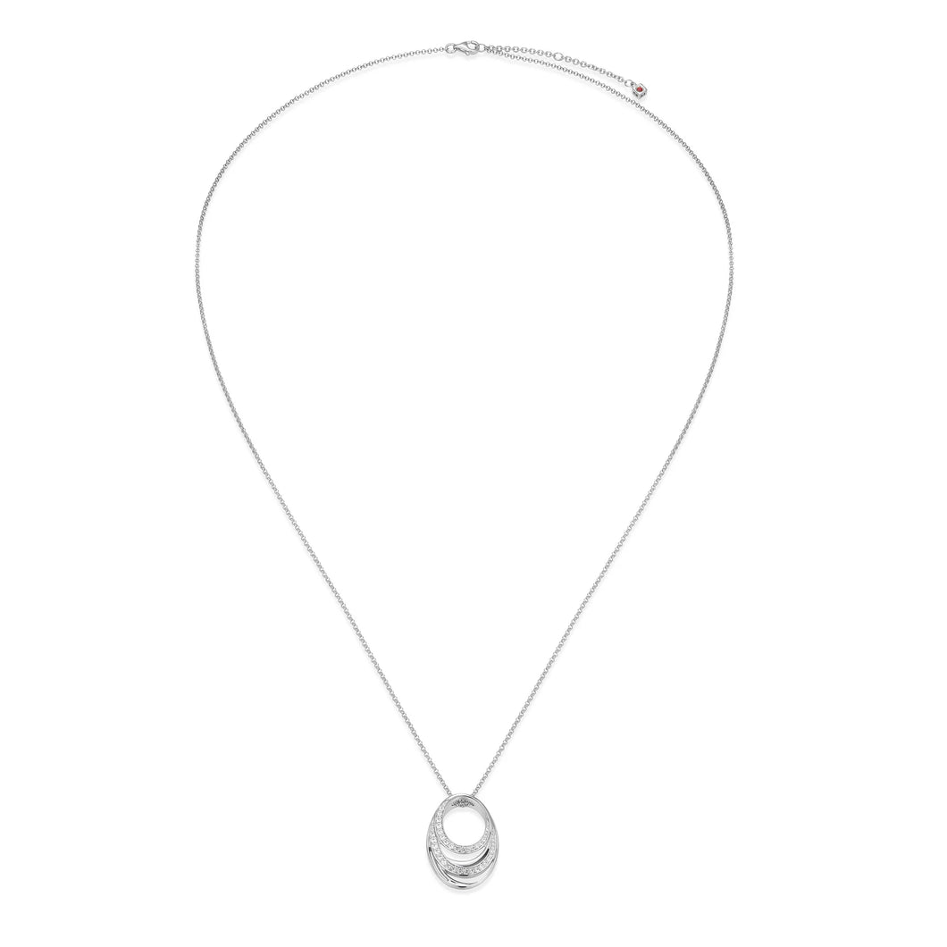 Sterling Silver CZ Necklace