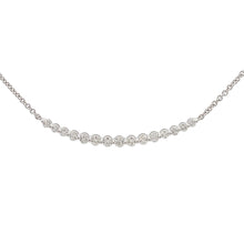 Load image into Gallery viewer, 14k White Gold Diamond Necklace
