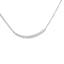 Load image into Gallery viewer, 14k White Gold Diamond Necklace
