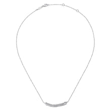 Load image into Gallery viewer, Sterling Silver White Sapphire Necklace
