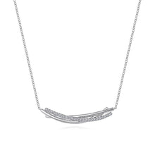 Load image into Gallery viewer, Sterling Silver White Sapphire Necklace
