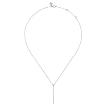 Load image into Gallery viewer, Sterling Silver Diamond Necklace
