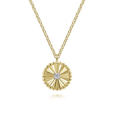 Load image into Gallery viewer, 14k Yellow Gold Diamond Necklace
