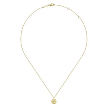 Load image into Gallery viewer, 14k Yellow Gold Diamond Necklace
