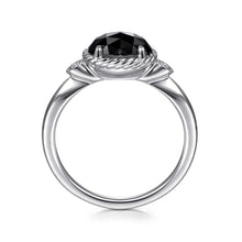 Load image into Gallery viewer, Sterling Silver Onyx Ring
