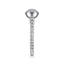 Load image into Gallery viewer, Sterling Silver White Sapphire Ring
