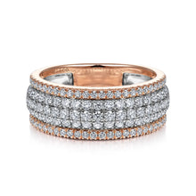 Load image into Gallery viewer, 14k Two Tone Diamond Ring
