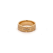 Load image into Gallery viewer, 10k Yellow Gold Men’s Diamond Ring
