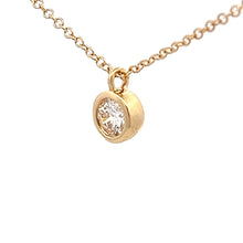 Load image into Gallery viewer, 14k Yellow Gold Diamond Necklace
