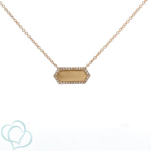 Load image into Gallery viewer, 14k Yellow Gold Diamond Necklace

