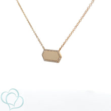 Load image into Gallery viewer, 14k Yellow Gold Diamond Necklace

