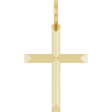 Load image into Gallery viewer, 14k Yellow Gold Cross Pendant
