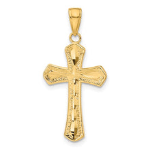 Load image into Gallery viewer, 14k Yellow Gold Cross Pendant
