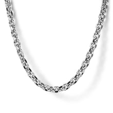 Load image into Gallery viewer, 22 Inch Sterling Silver Men&#39;s Link Chain Necklace
