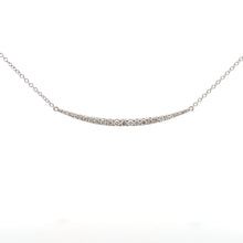 Load image into Gallery viewer, 18k White Gold Diamond Necklace
