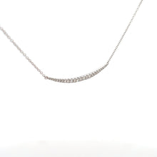 Load image into Gallery viewer, 18k White Gold Diamond Necklace
