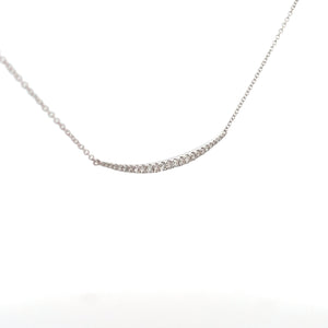 18k White Gold Diamond Necklace