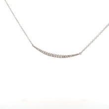 Load image into Gallery viewer, 18k White Gold Diamond Necklace
