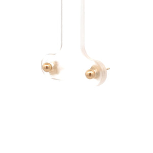 14k Yellow Gold Stud Earrings
