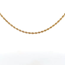 Load image into Gallery viewer, 10k Yellow Gold Rope Chain
