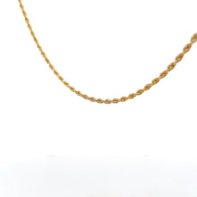 Load image into Gallery viewer, 10k Yellow Gold Rope Chain
