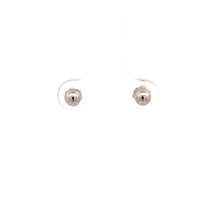 Load image into Gallery viewer, 14k White Gold Stud Earrings
