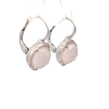 Load image into Gallery viewer, Sterling Silver Pink Mother of Pearl Earrings
