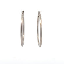 Load image into Gallery viewer, Sterling Silver Hoop Earrings
