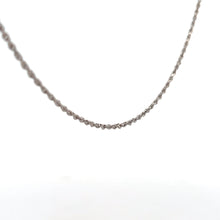 Load image into Gallery viewer, 14k White Gold Rope Chain
