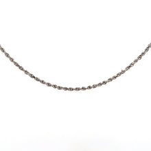 Load image into Gallery viewer, 14k White Gold Rope Chain
