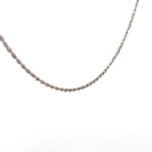 Load image into Gallery viewer, 14k White Gold Rope Chain
