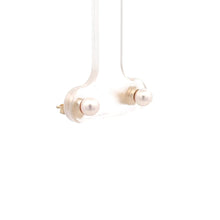 Load image into Gallery viewer, 14k Yellow Gold Akoya Pearl Studs
